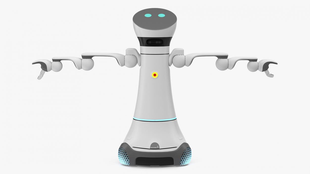 Careobot 4 Service Robot 3D model