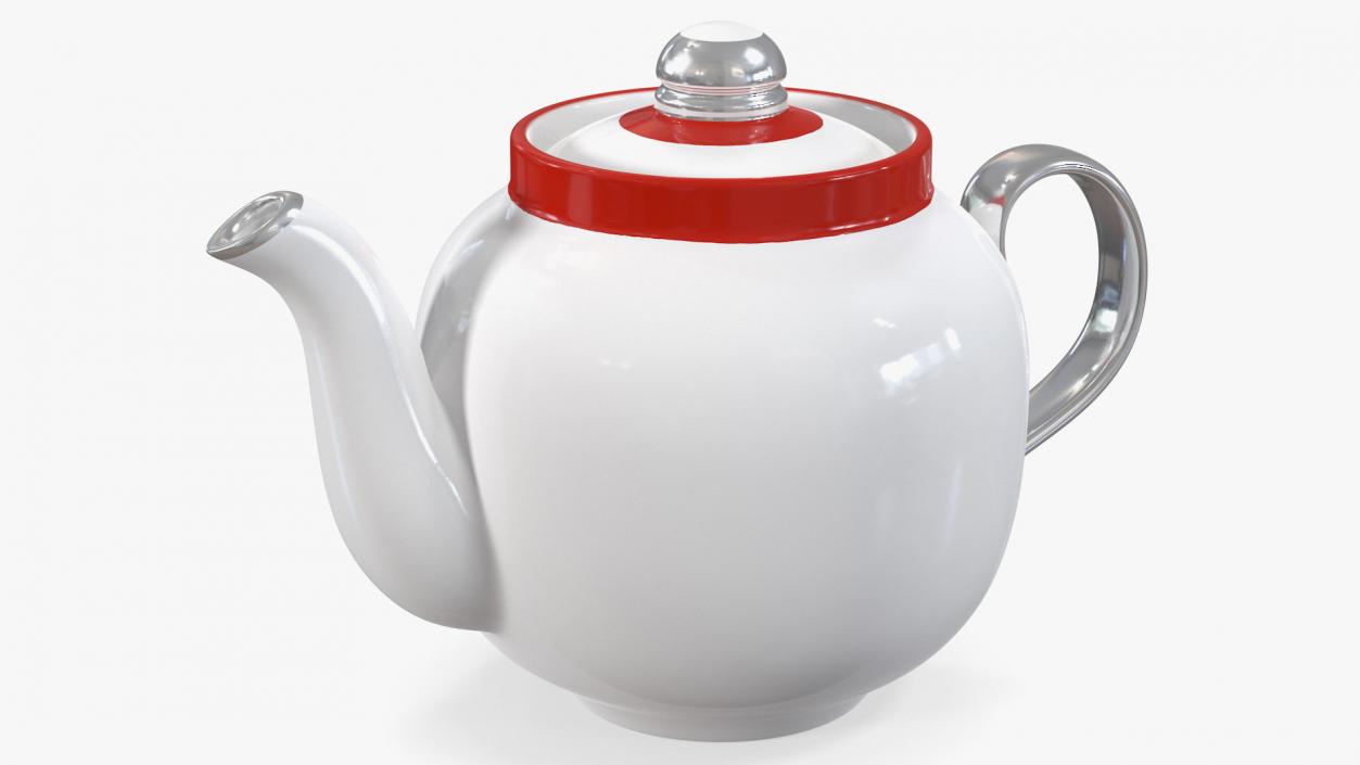 3D Vintage Soviet Teapot