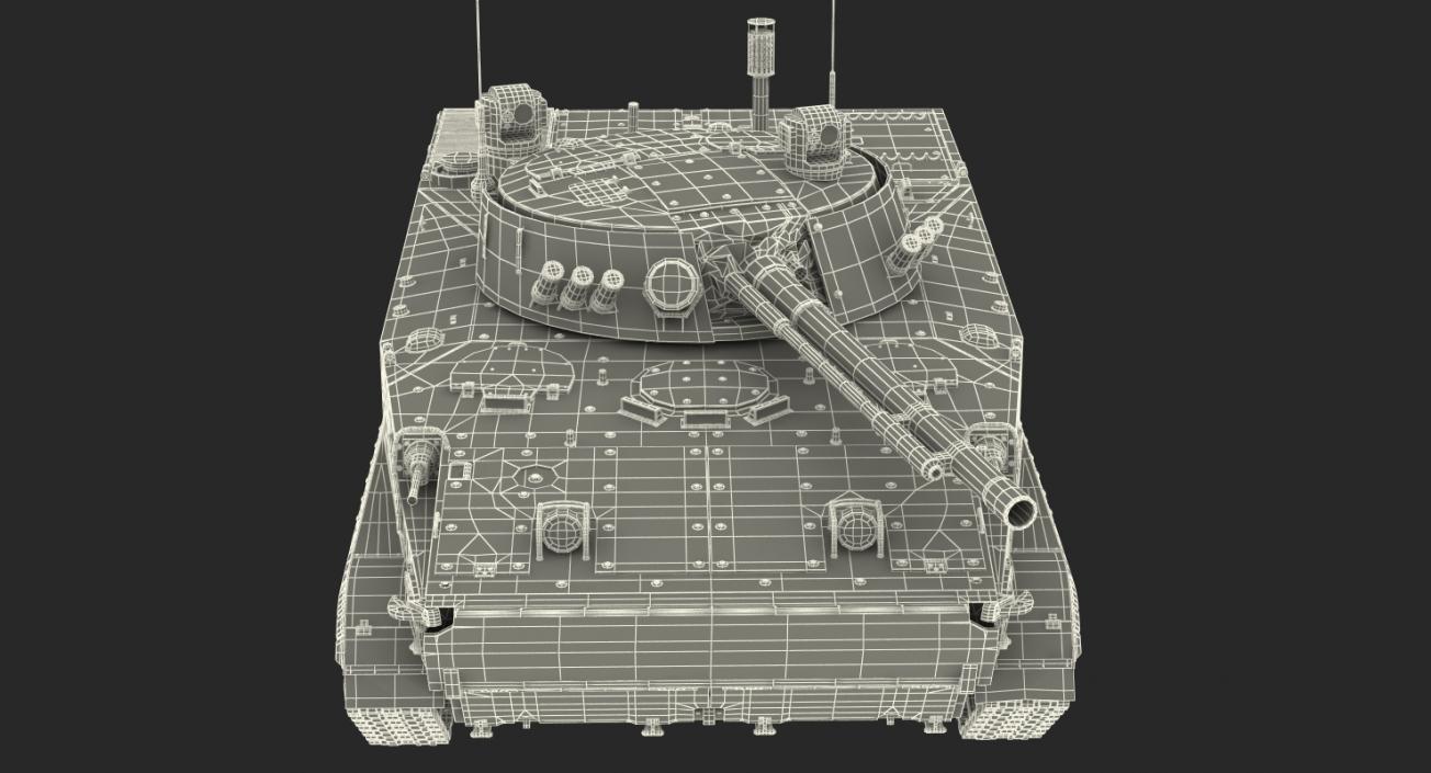 3D Light Tank BMP-3 Desert model