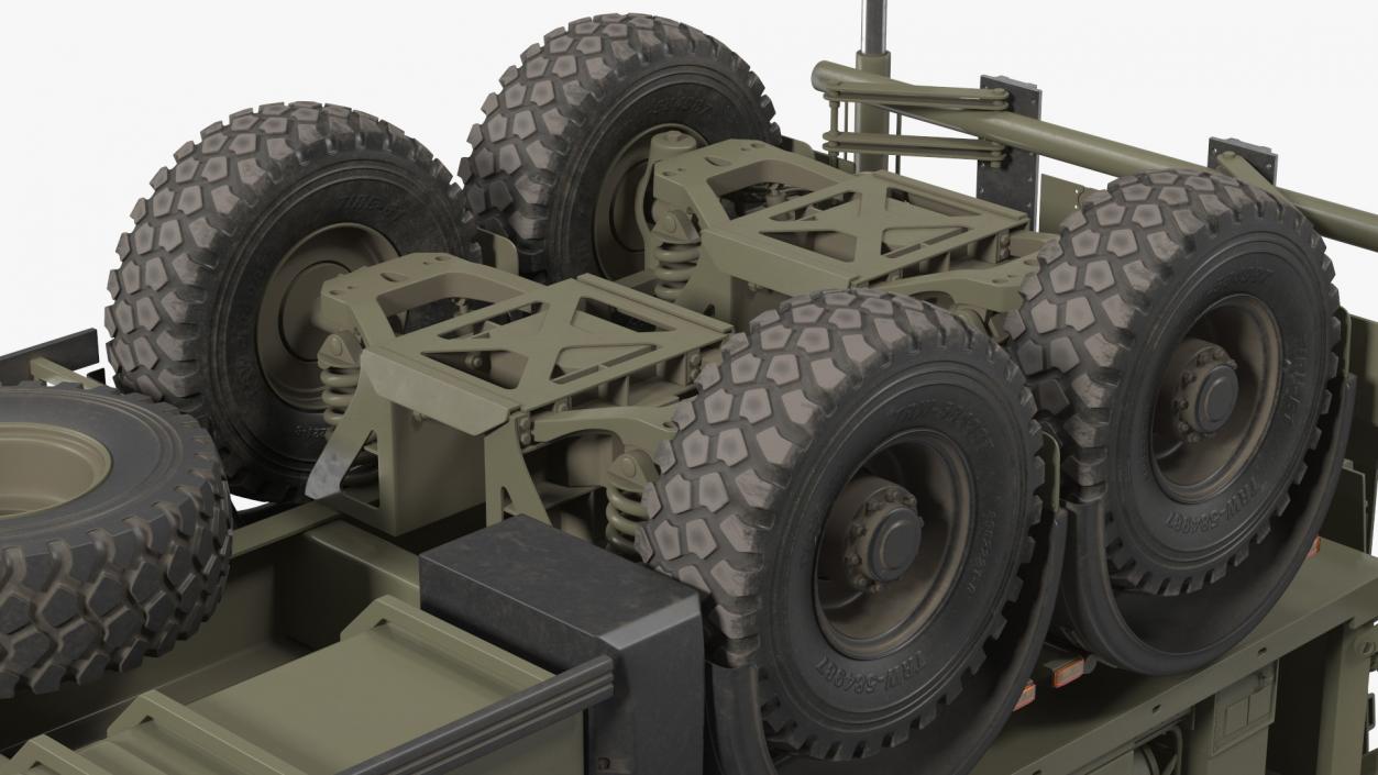 3D Mobile Medium Range Air Defense Missile System