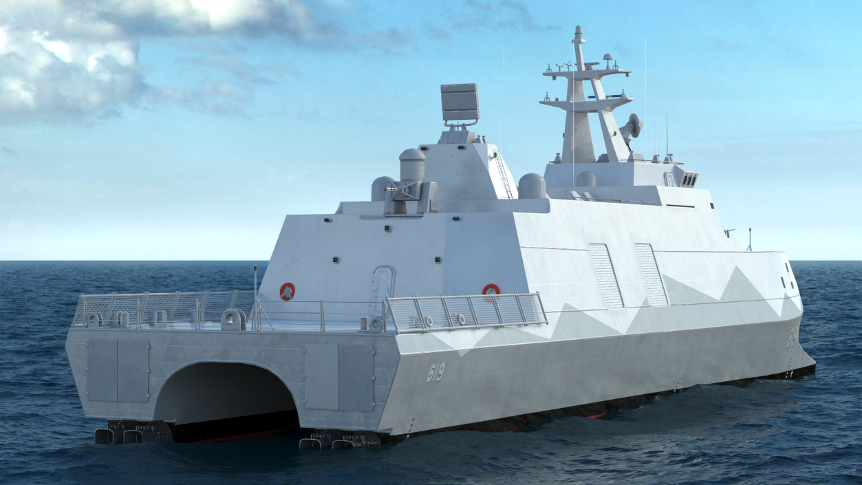 Tuo Chiang Stealth Corvette 3D