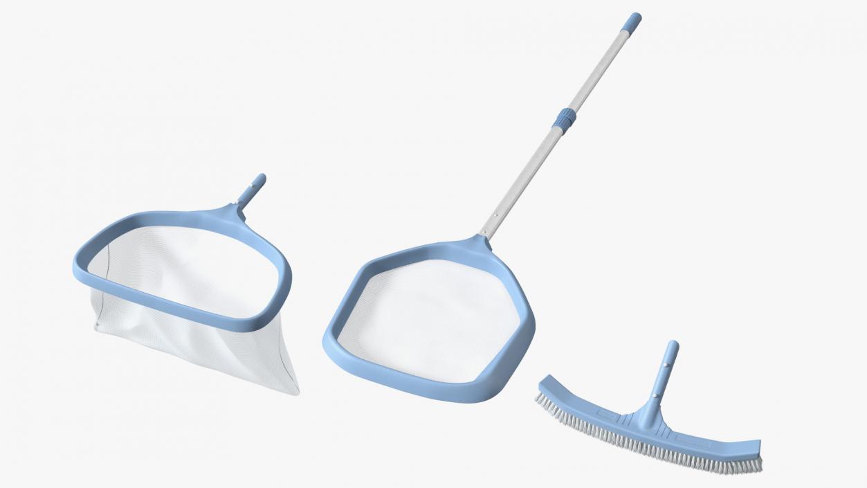 Pool Cleaning Set 3D