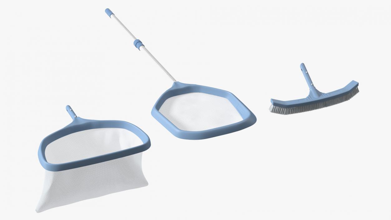 Pool Cleaning Set 3D
