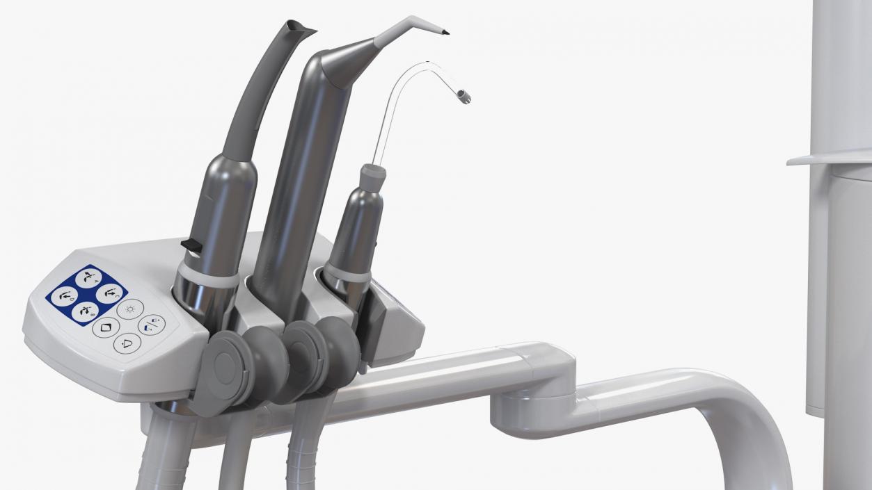 3D model Modern Dental Unit Rigged