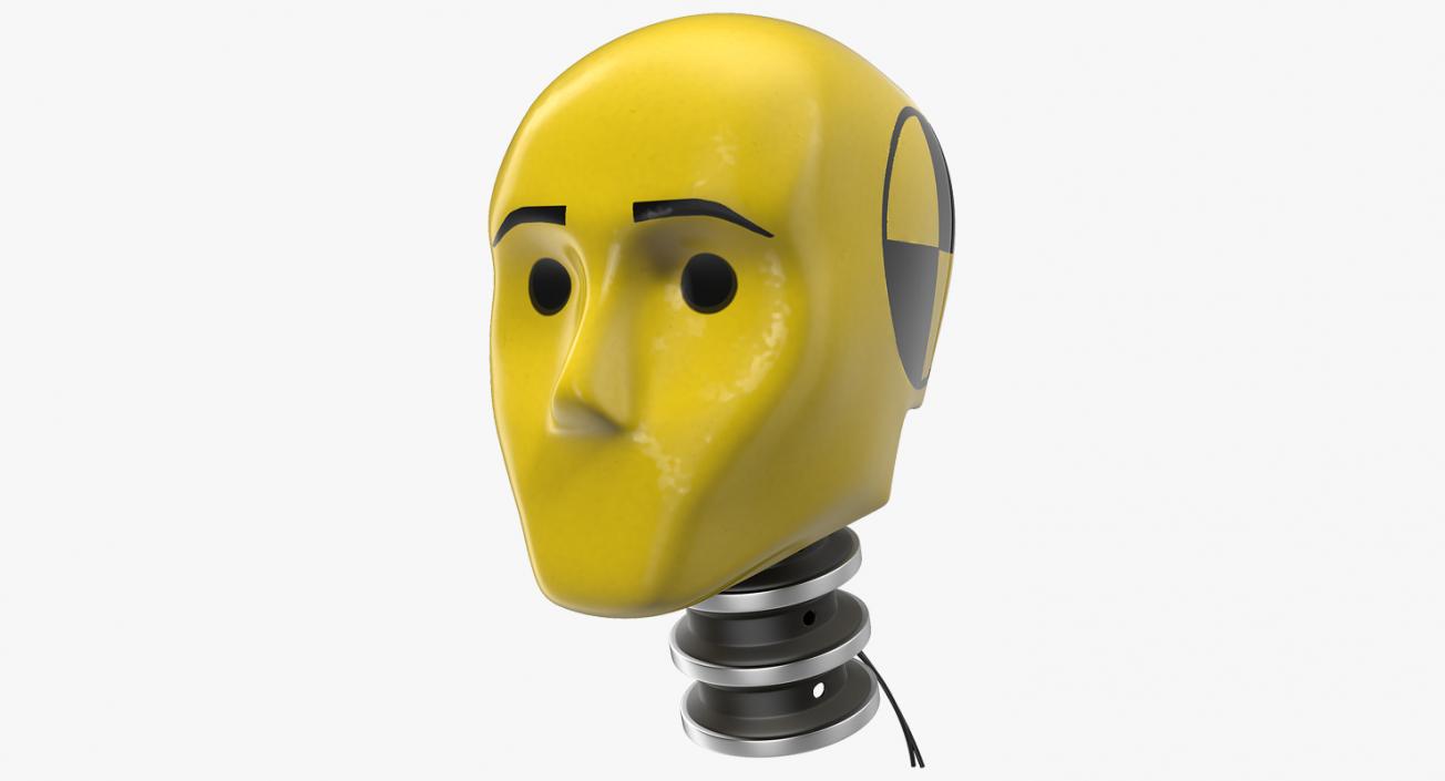 3D Crash Test Dummy Head