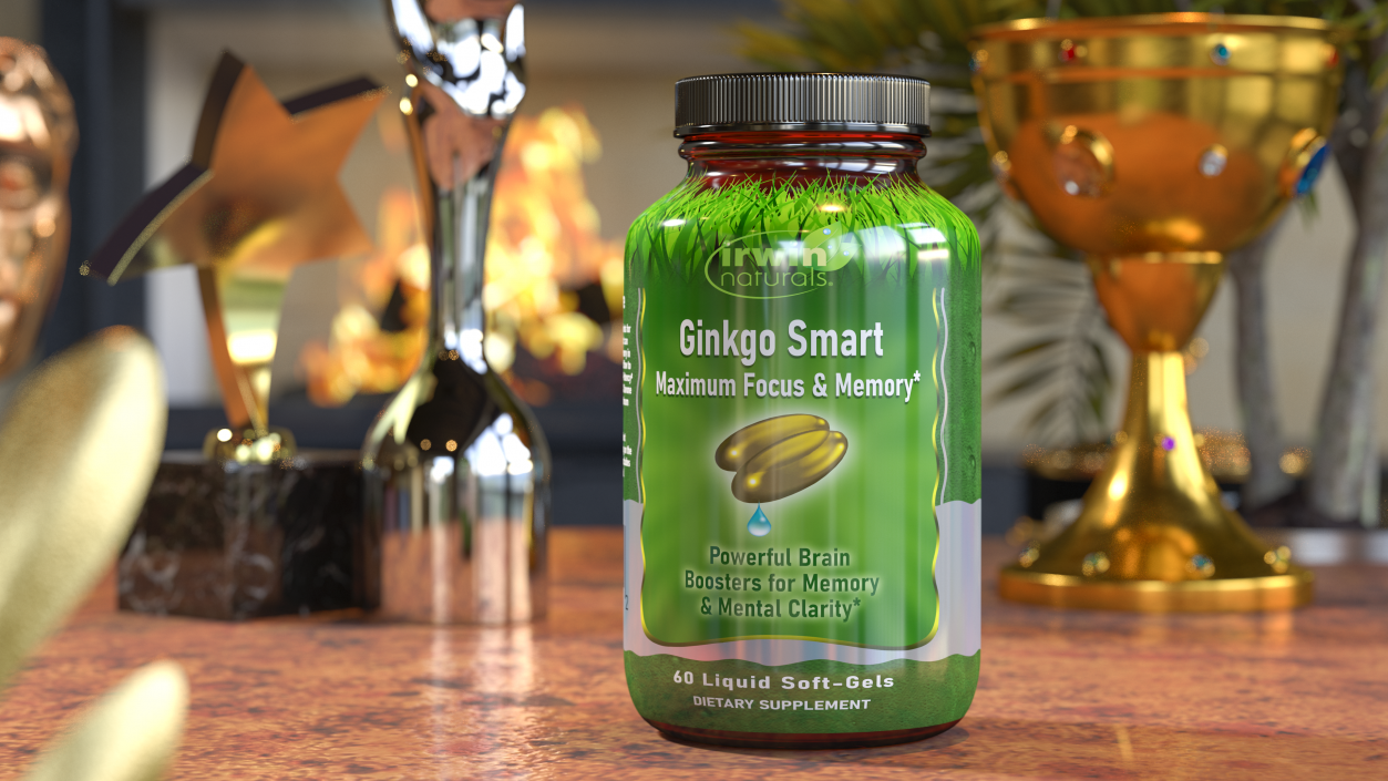 Irwin Naturals Ginkgo Smart Gels 3D