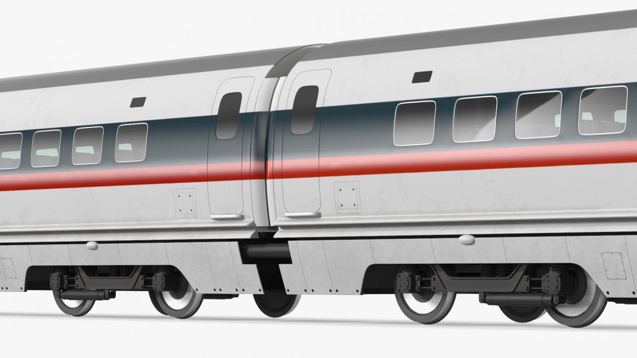 3D Very High Speed Train