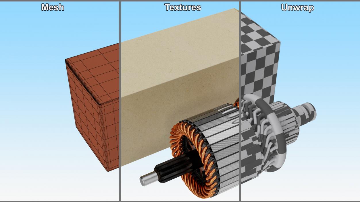 3D Starter Rotor with Package