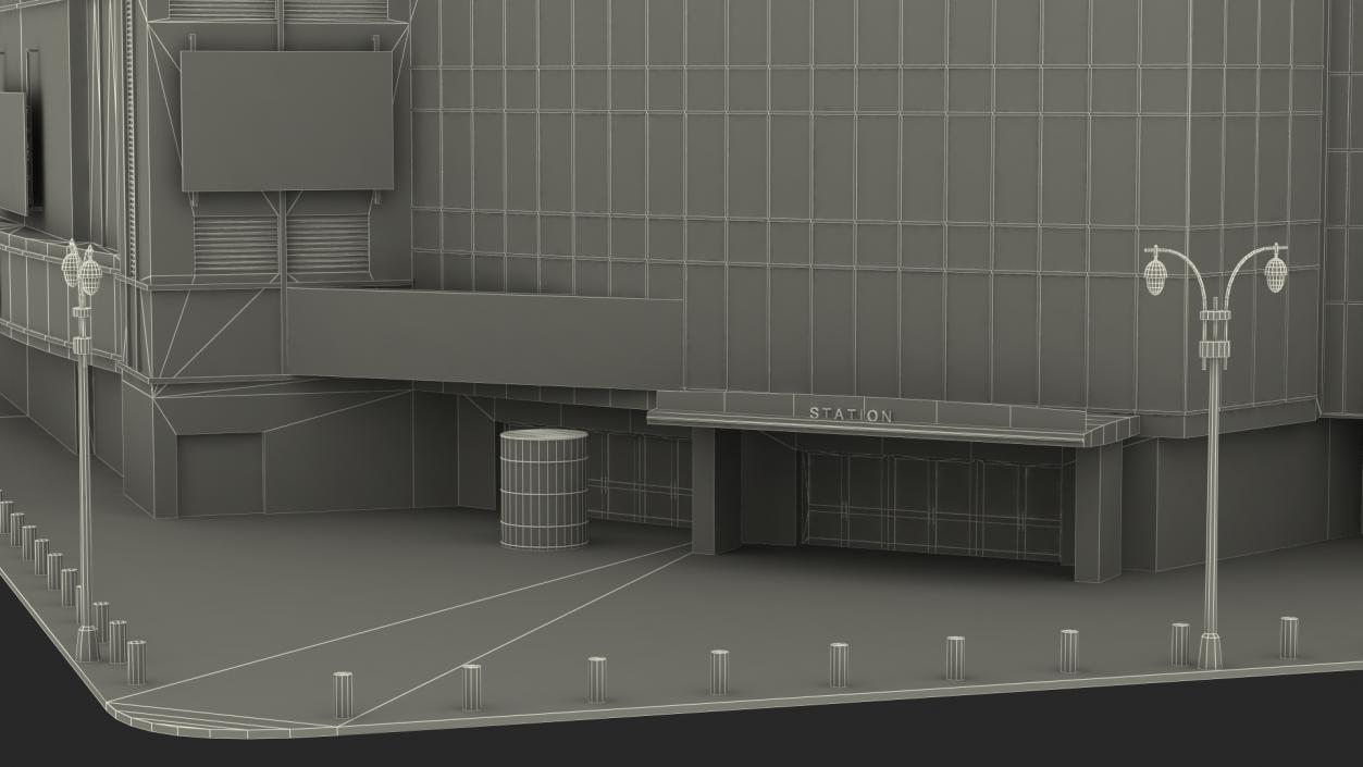 3D model Multi Purpose Indoor Entertainment Arena