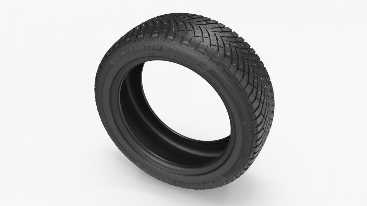 Michelin Winter Spikes-Tire 3D