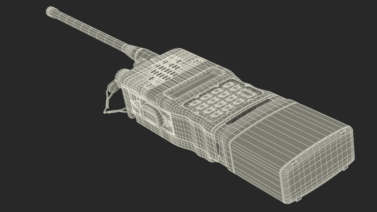 Military Walkie-Talkie 3D
