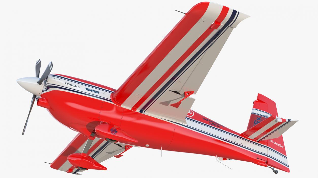 3D model Aerobatic Aircraft Zivko Edge 540 Rigged