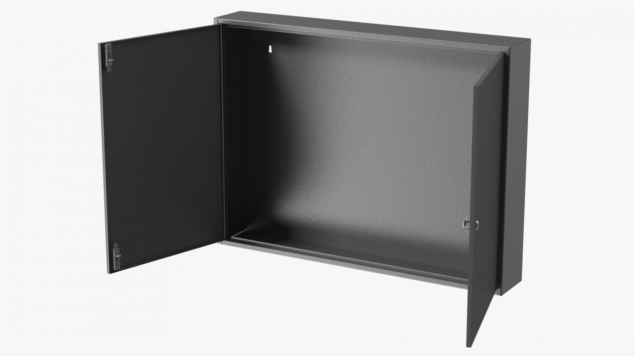 3D Wall Mount Empty Industrial Large Cabinet