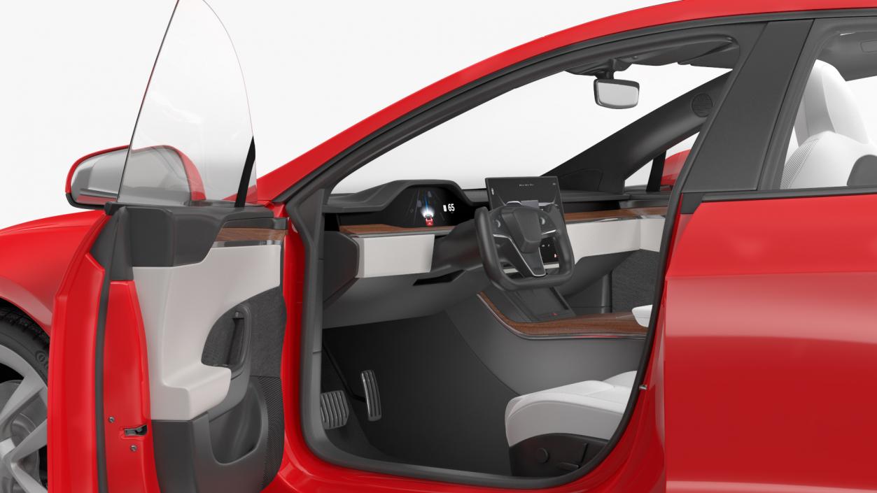 2021 Tesla Model S Plaid 3D-Modell - TurboSquid 1808817