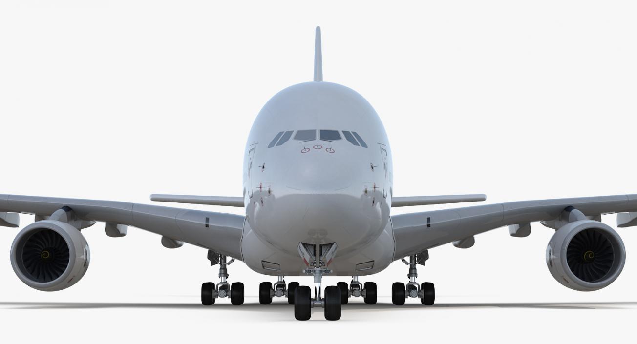 3D Airbus A380-800 Generic model