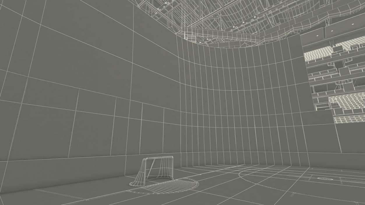 3D Interior FLA Live Arena model
