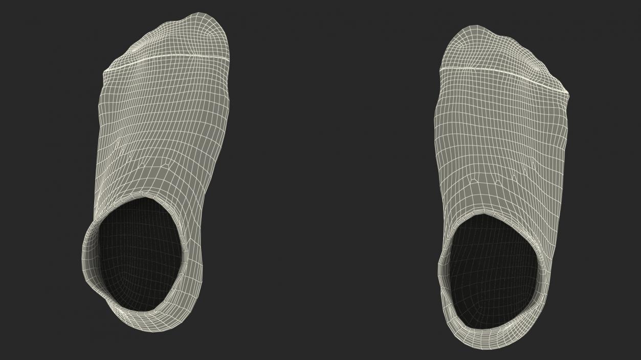 3D Socks Nike Grey on The Foot Standing
