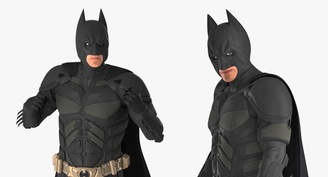 3D Batman Rigged model