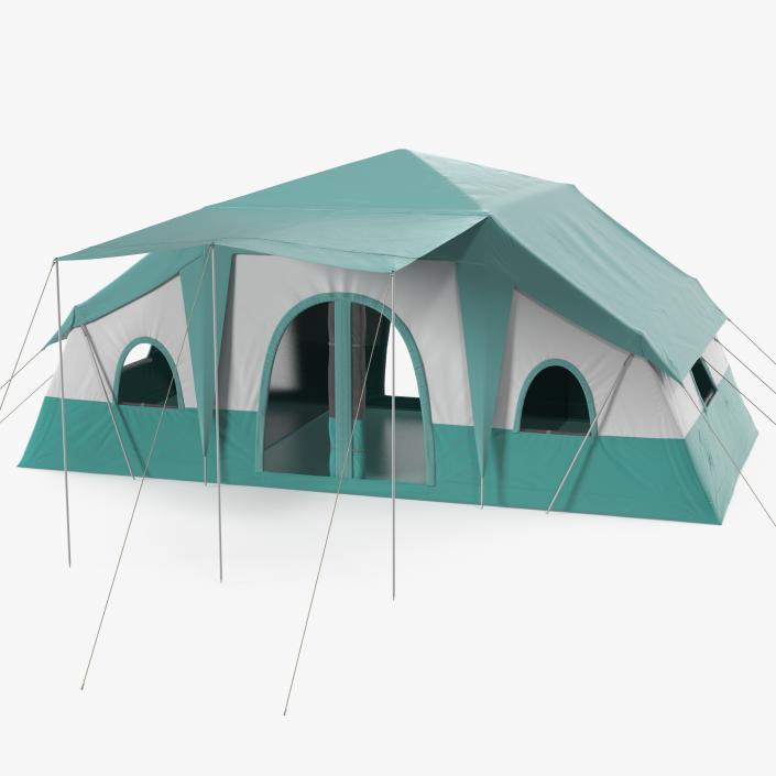 Deluxe Cabin Tent 3D