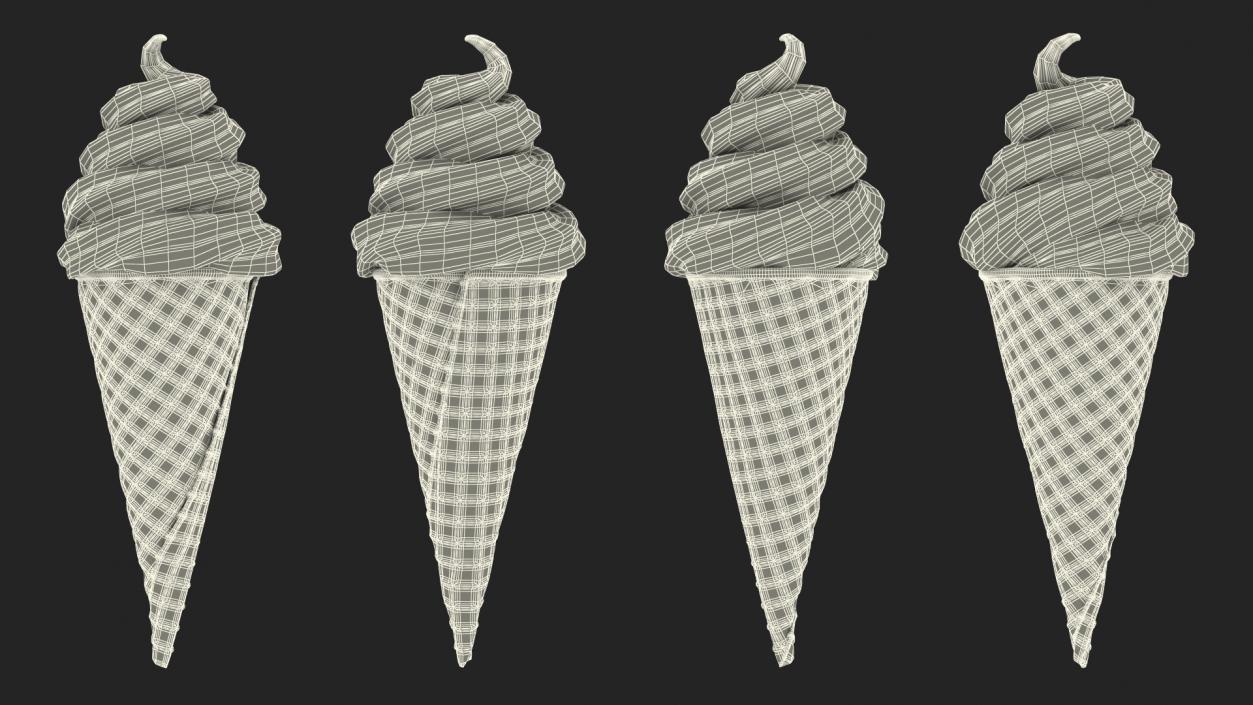 Ice Cream Cone 3D model