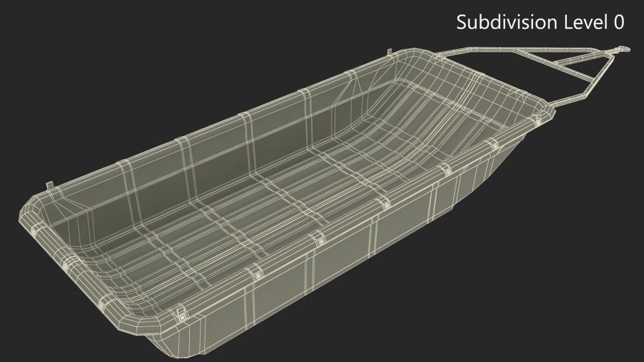 Open Body Freight Sled 3D