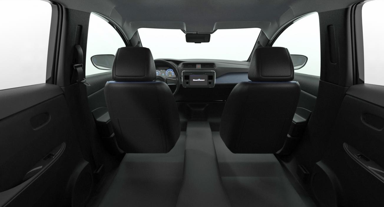 Nissan Leaf 2019 Simple Interior 3D