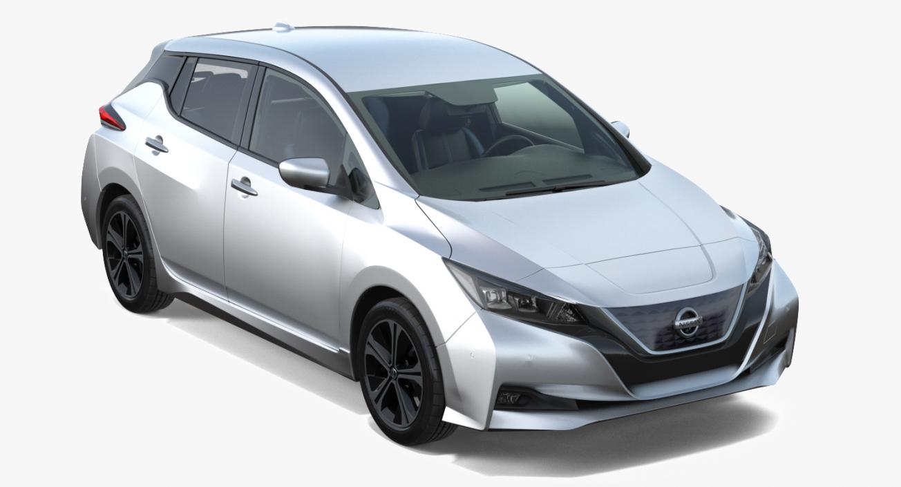 Nissan Leaf 2019 Simple Interior 3D