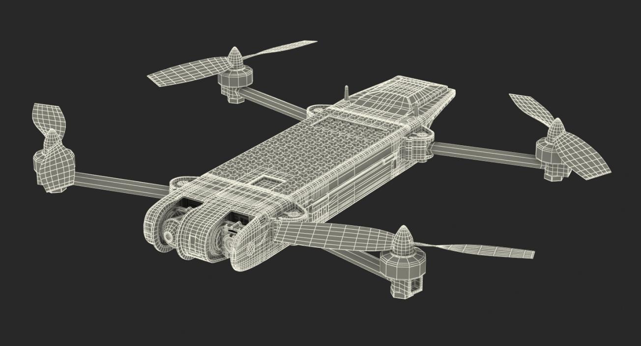 3D Tactical Quadrotor Stealthy Unmanned Aircraft Snipe