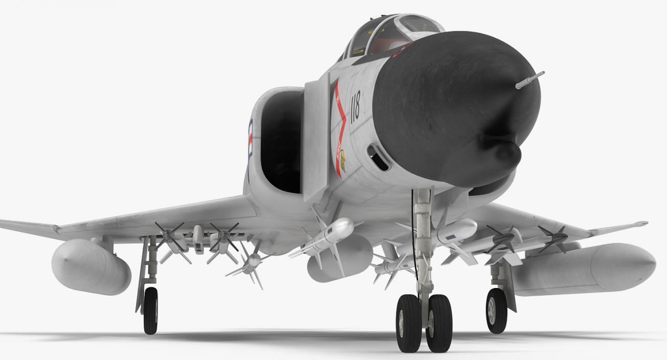 F-4 Phantom II US Navy 3D