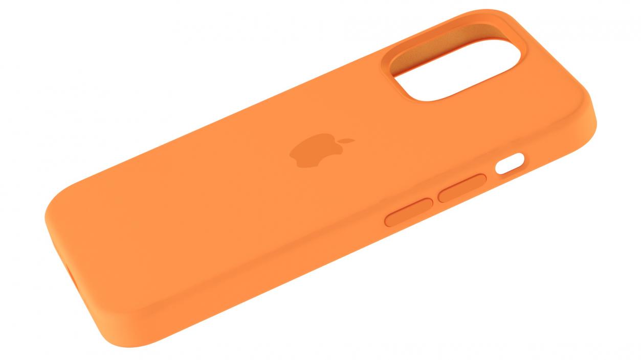 iPhone 12 mini Silicone Case with MagSafe Kumquat 3D model