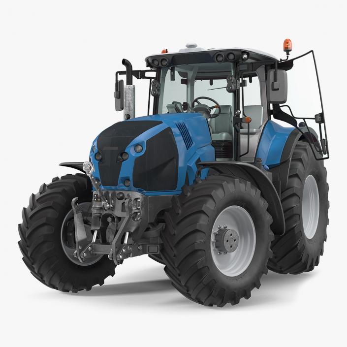 3D model New Tractor Generic Rigged for Cinema 4D