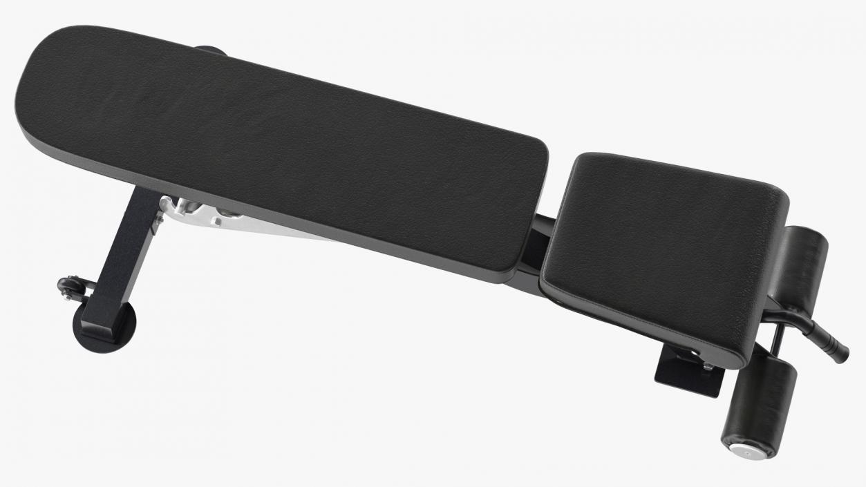 3D Adjustable Bench Press Black model