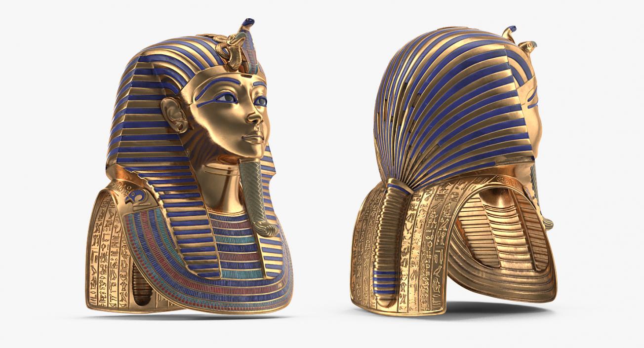 Mask of Tutankhamun 3D model