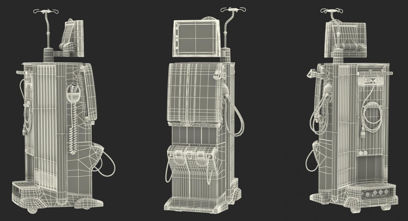 Dialysis Machine Generic 3D model