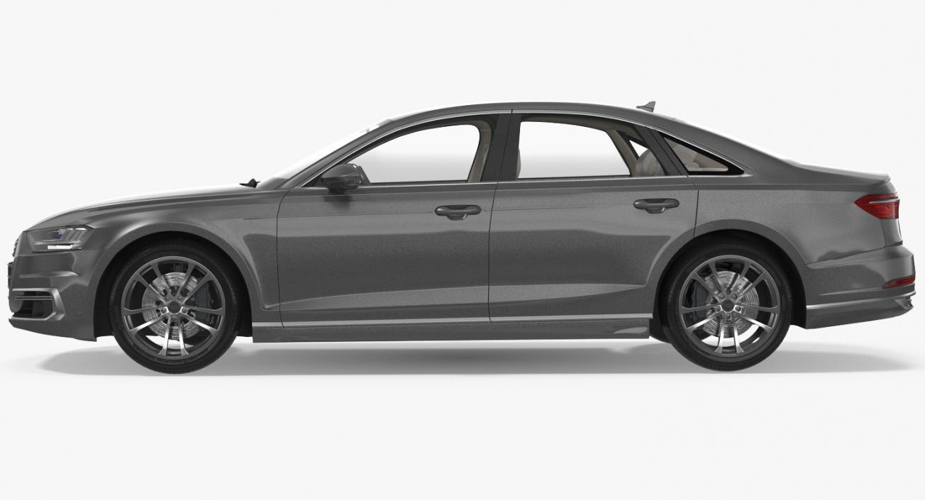Audi A8 2018 3D