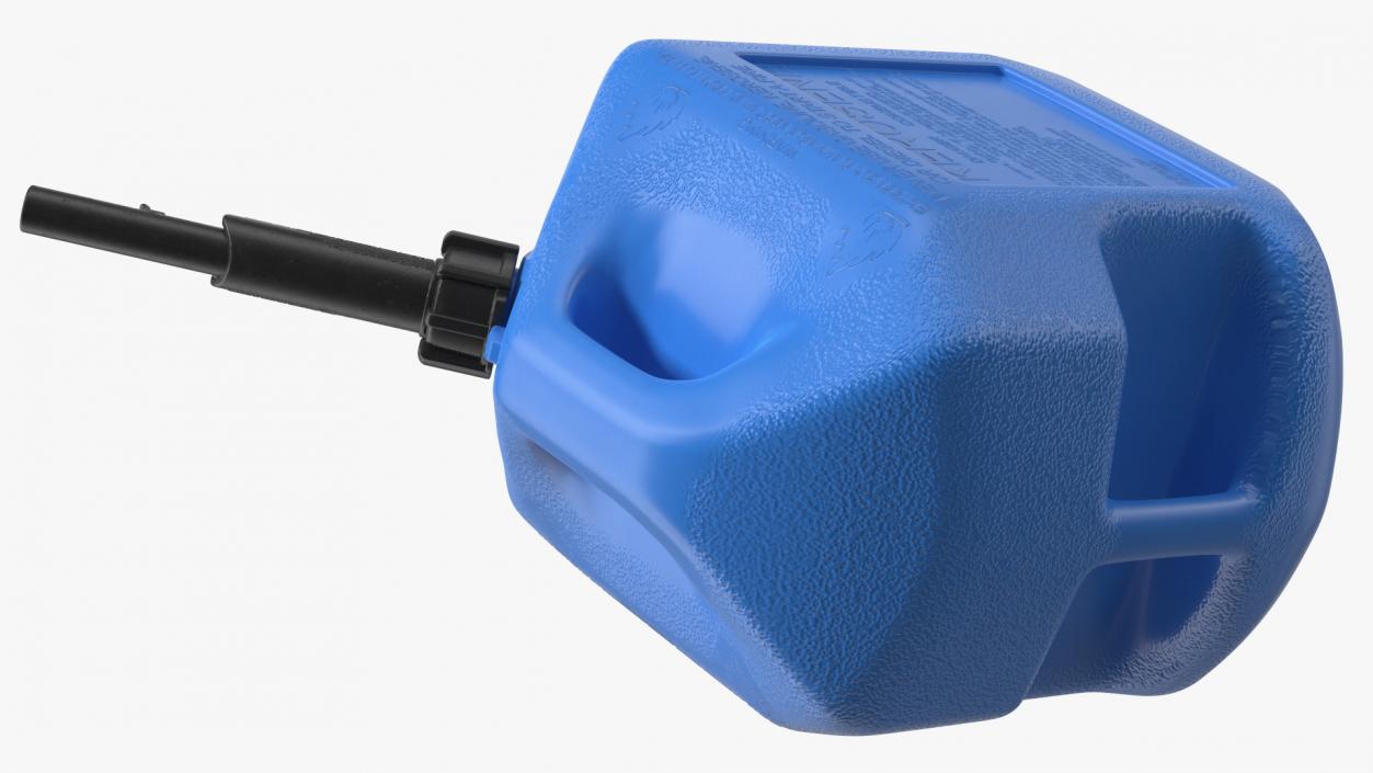 Plastic Gas Can 5 Gallon 3D model