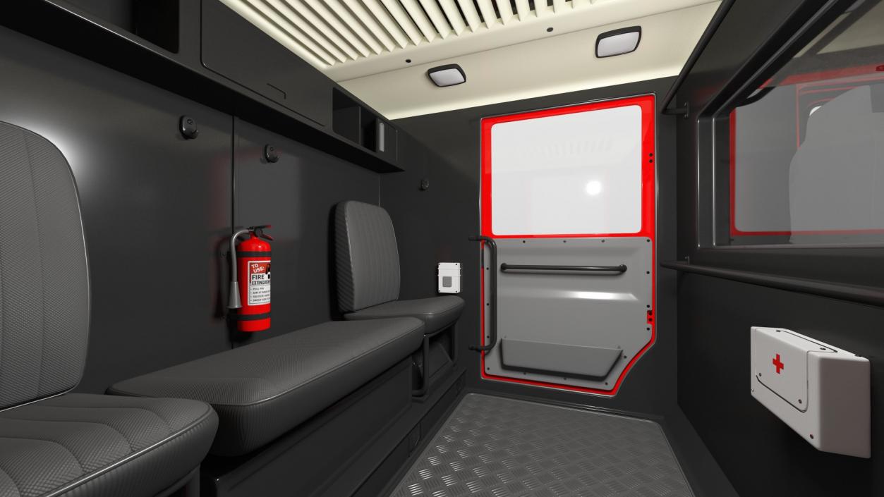 Modern Fire Truck 3D