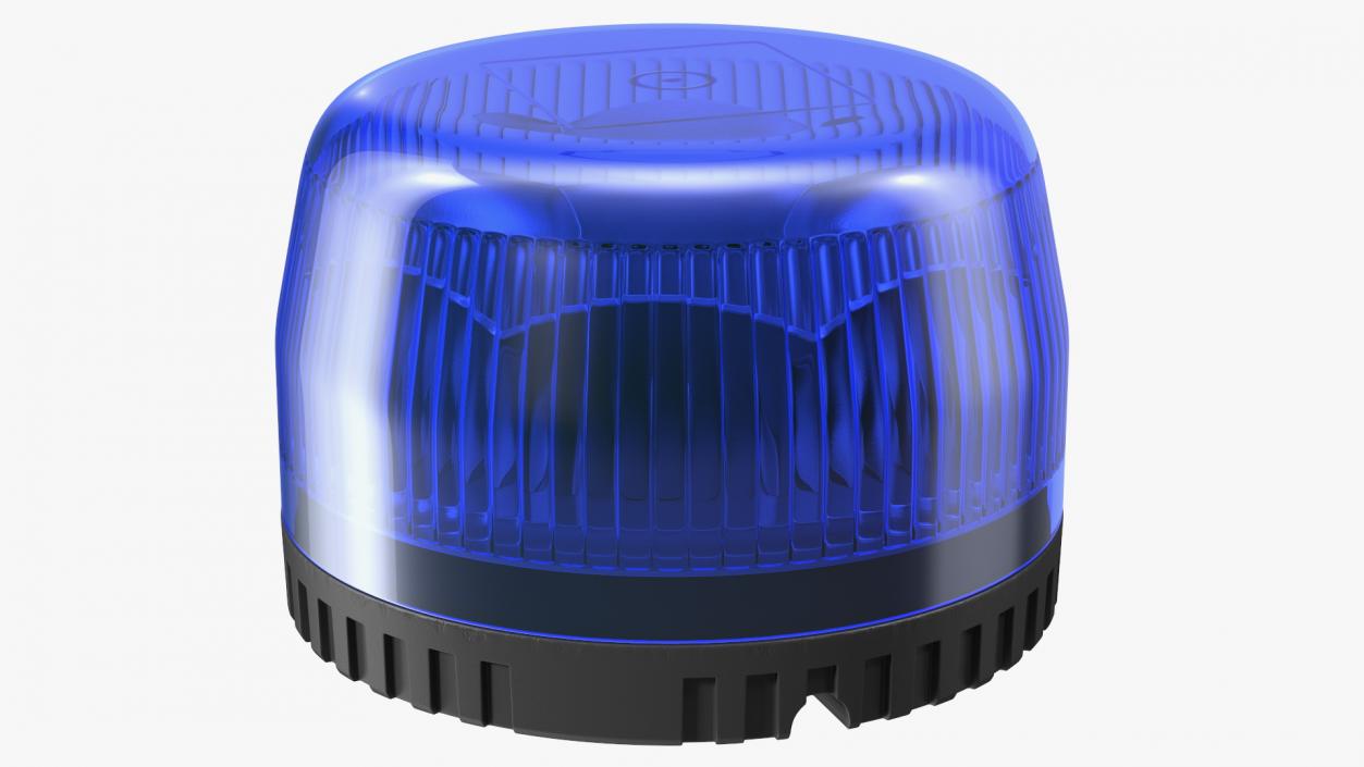 3D model Blue Emergency Flashing Beacon