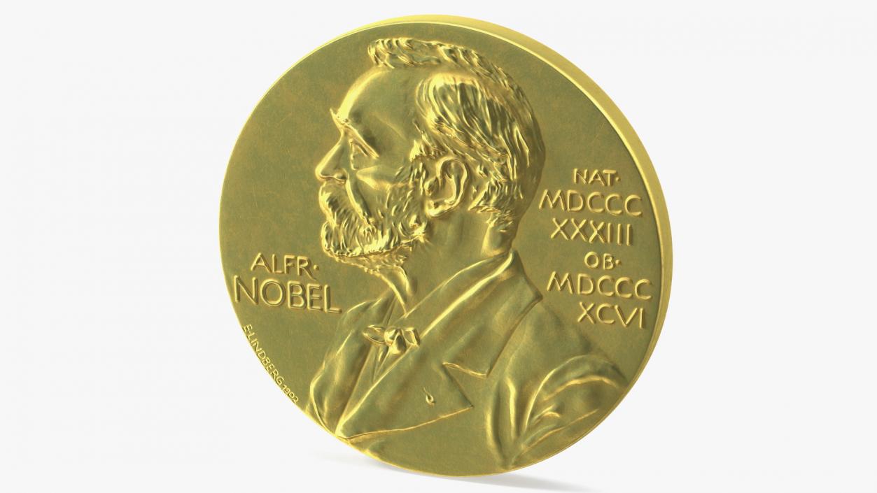 Literature Nobel Prize 3D