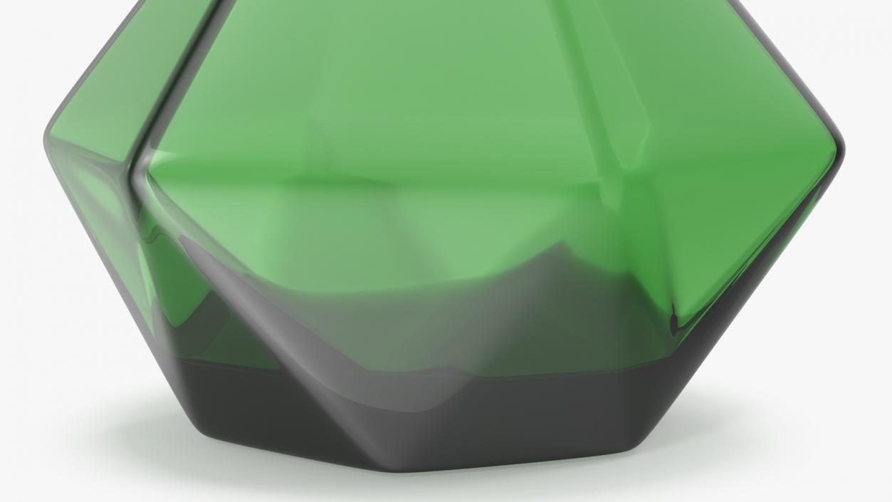 3D model Green Glass Decanter