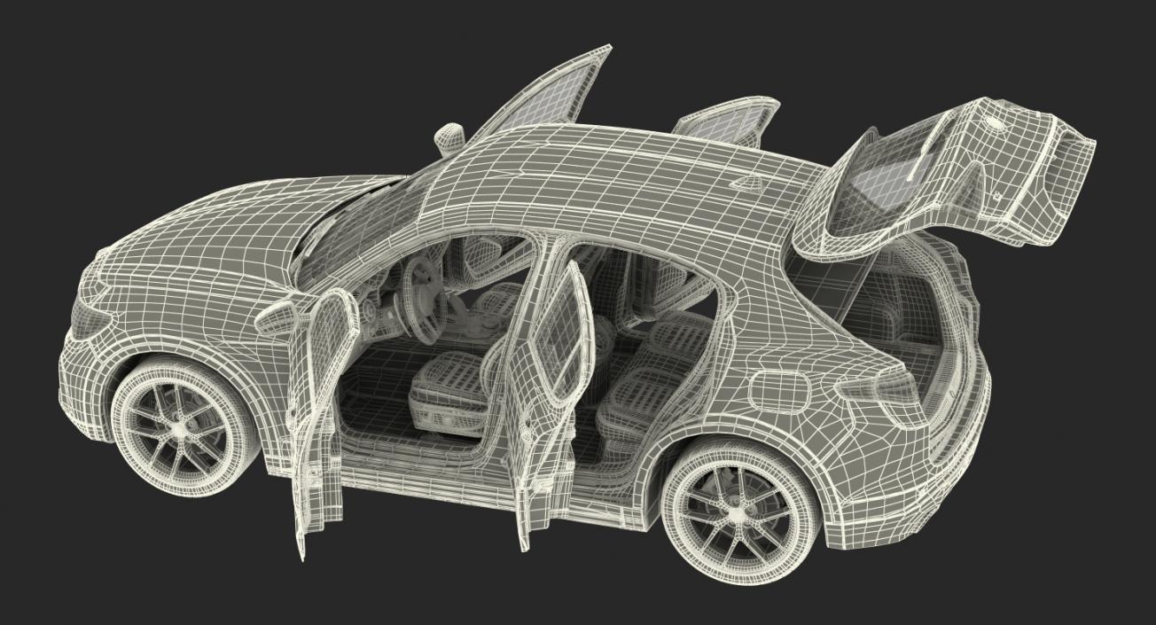3D Alfa Romeo Stelvio 2017 model