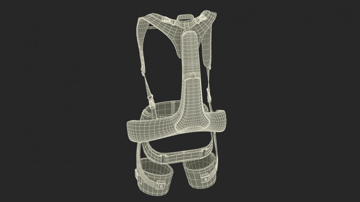 3D Powered Exoskeleton for Weight Lifting model