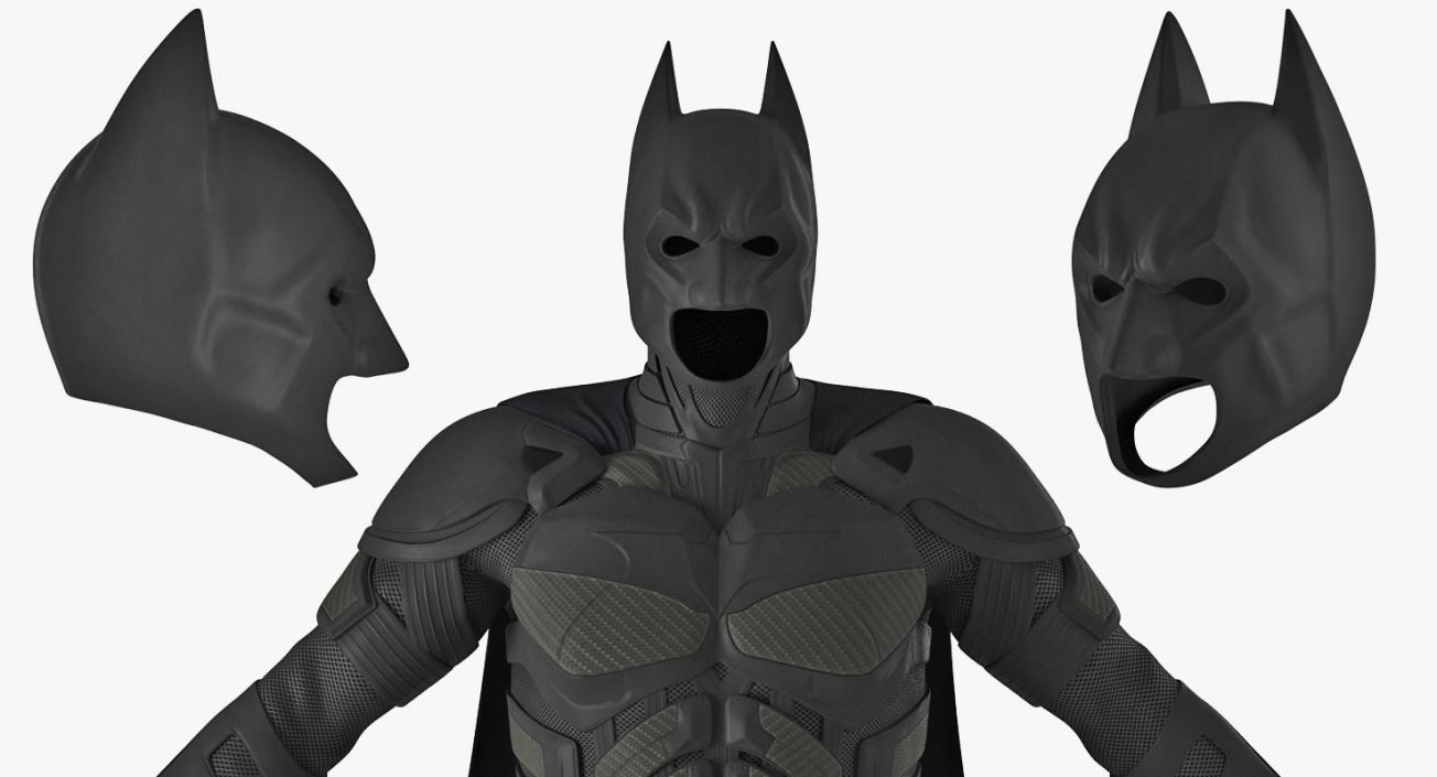 Batman Costume 3D model
