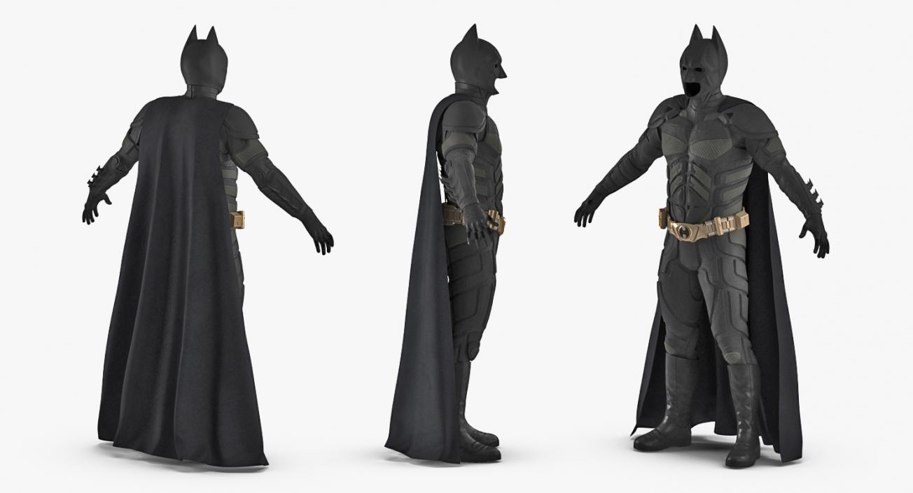 Batman Costume 3D model
