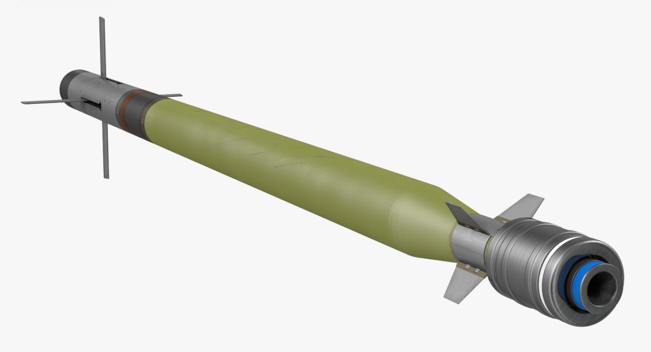 FIM 92 Stinger Missile 3D