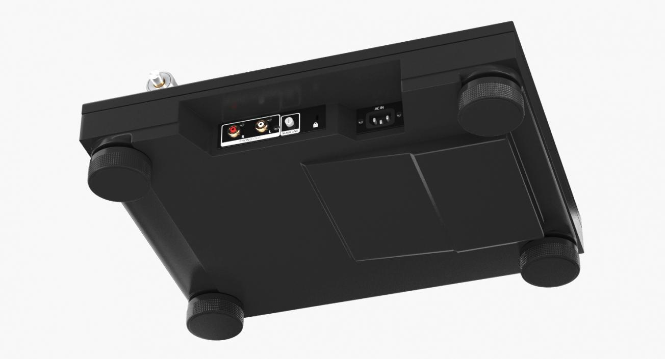 DJ Turntable Pioneer PLX 1000 3D model