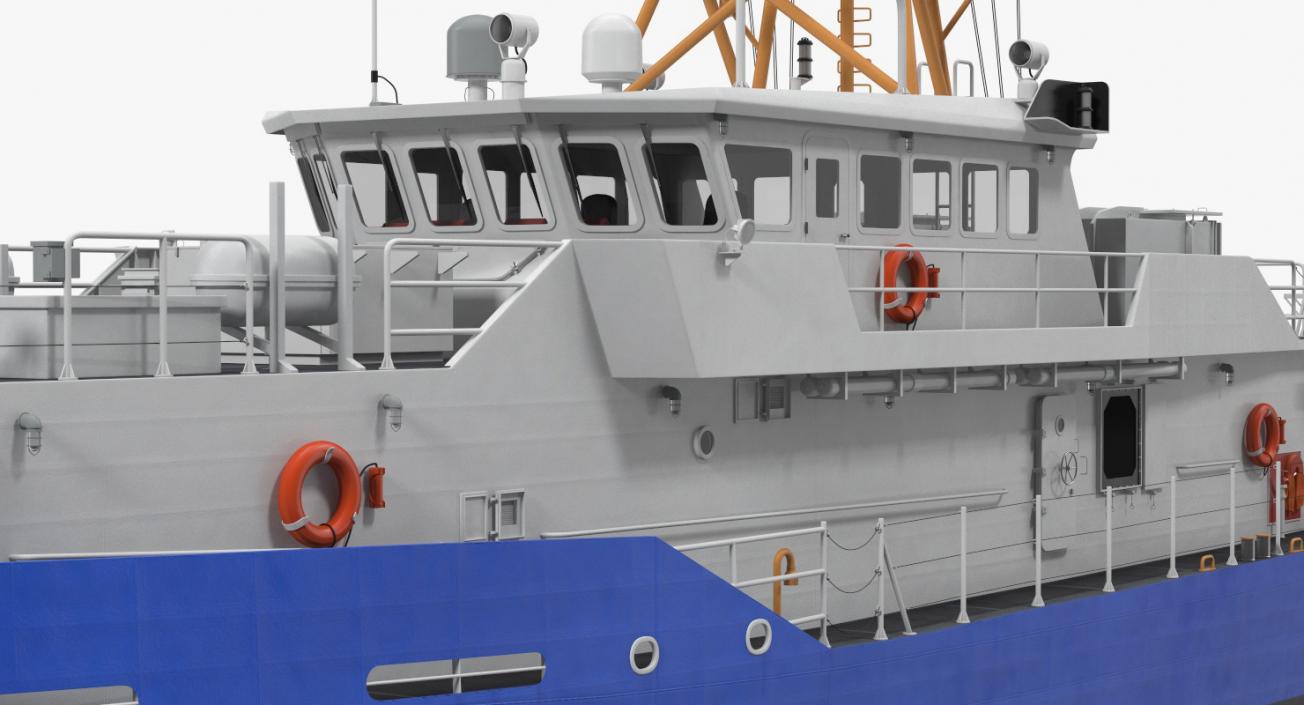 3D Coast Guard Patrol Boat Island Class