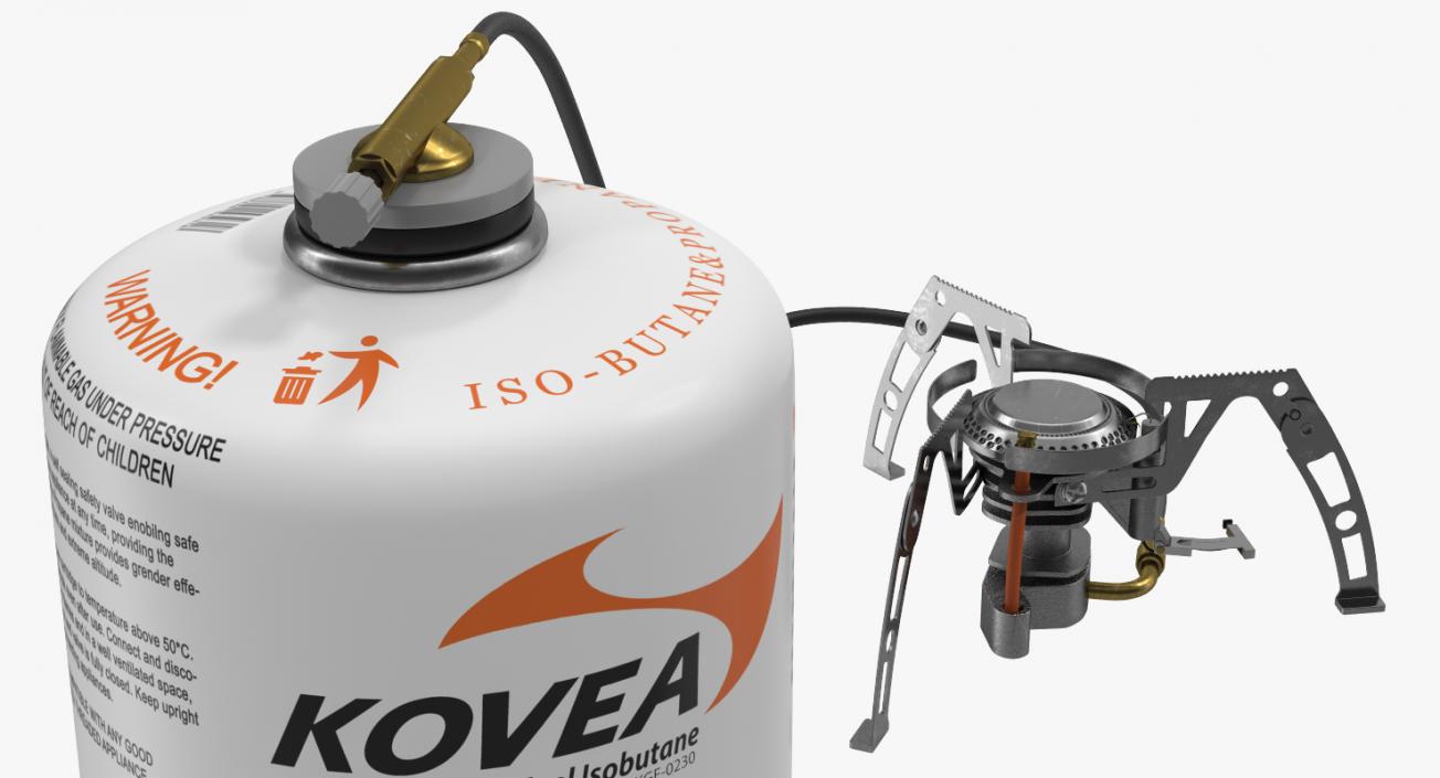 Portable Camping Gas Stove 2 Kovea 3D model