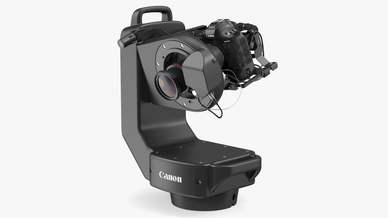 Canon Robotic Camera System CR S700R with EOS 5D Mark III Rigged 3D model