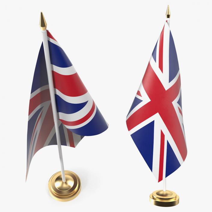 3D model Table Flag United Kingdom